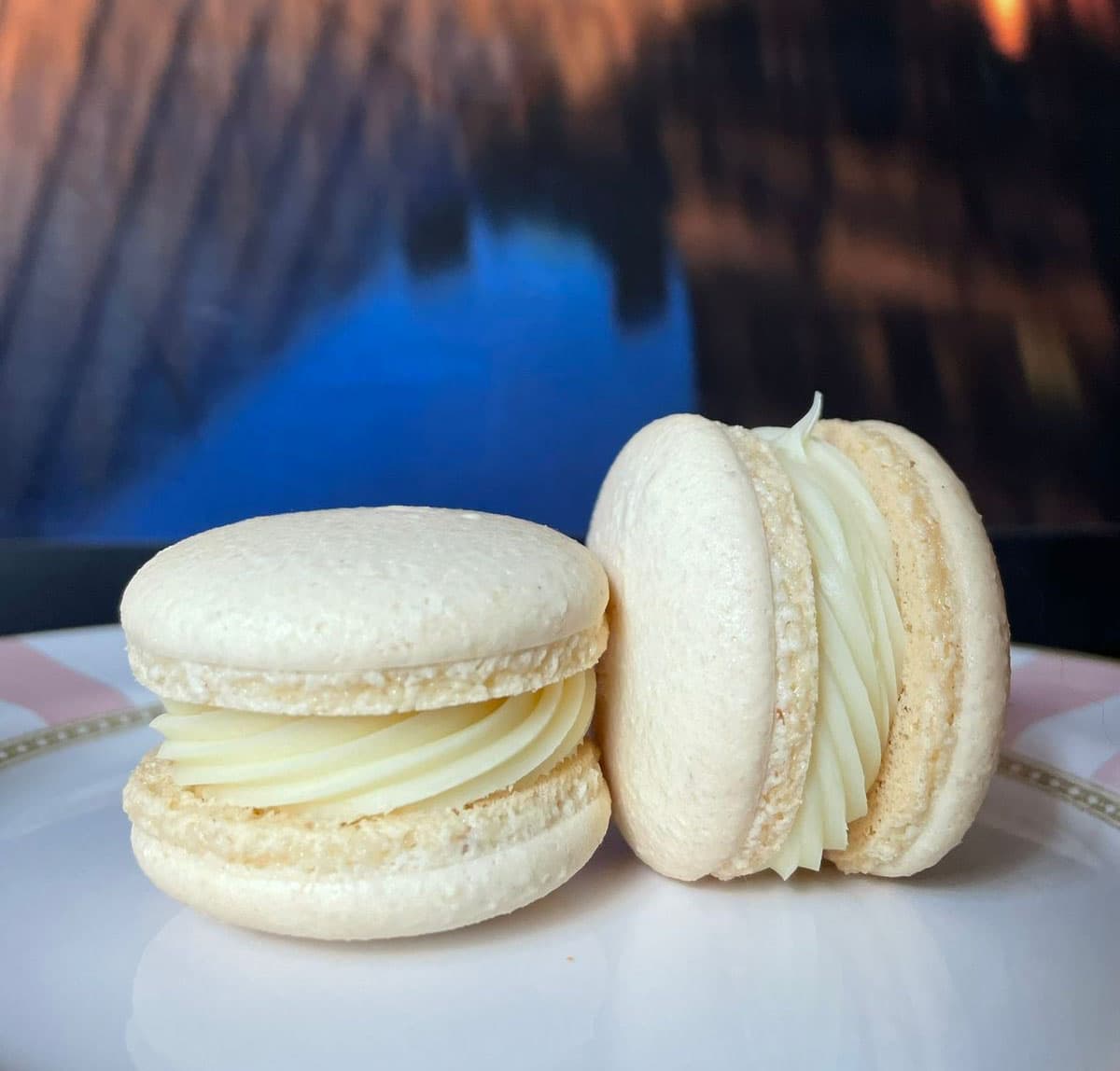 Macaron Chocolate Branco