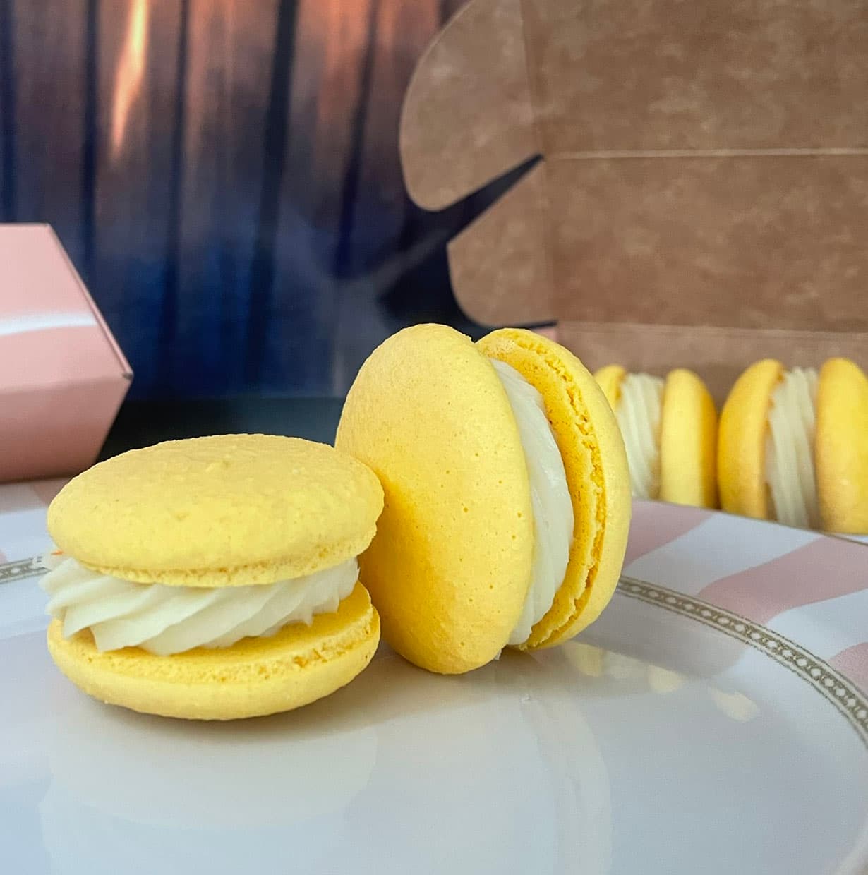 Macaron Limão Siciliano